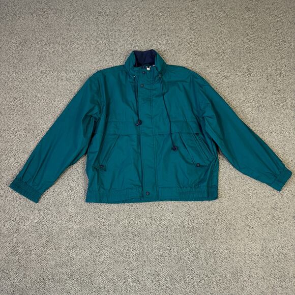 Towne London Fog Vintage Full Zip Waterproof Jacket US Men's XL - Picture 1 of 6